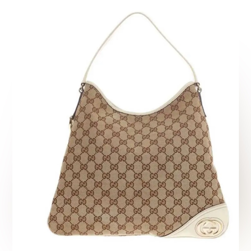 Gucci Britt Hobo GG Canvas Medium